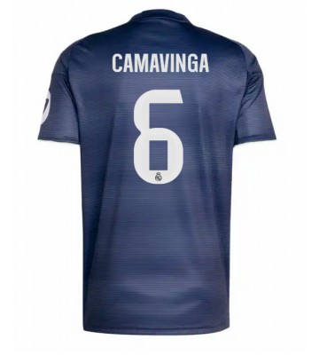 Real Madrid Eduardo Camavinga #6 Udebanetrøje 2025-26 Kortærmet